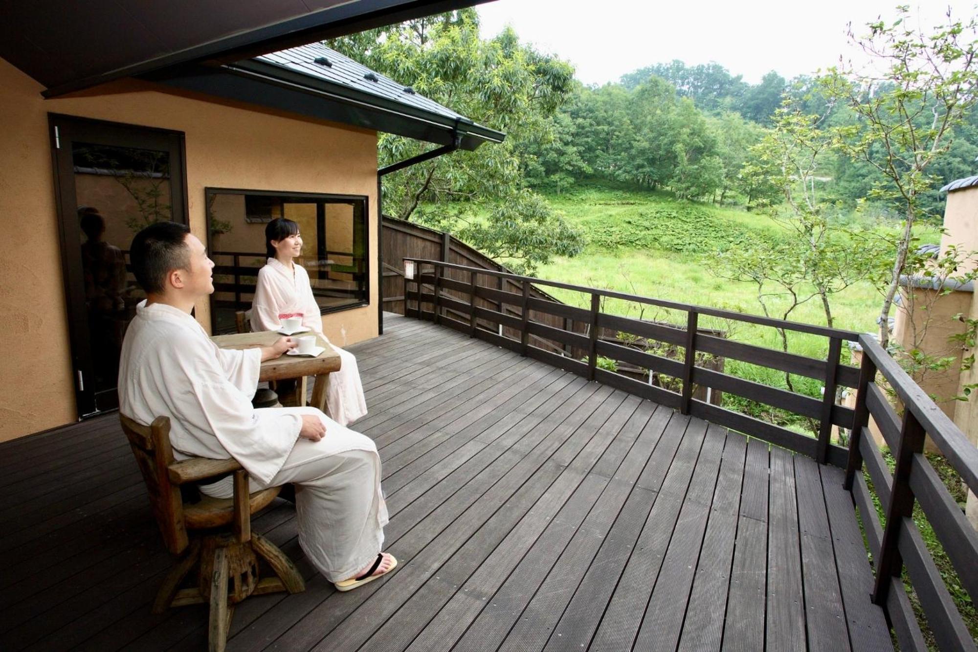 Satonoyu Waraku 13 Years Or Older Hotel Minamioguni Kültér fotó